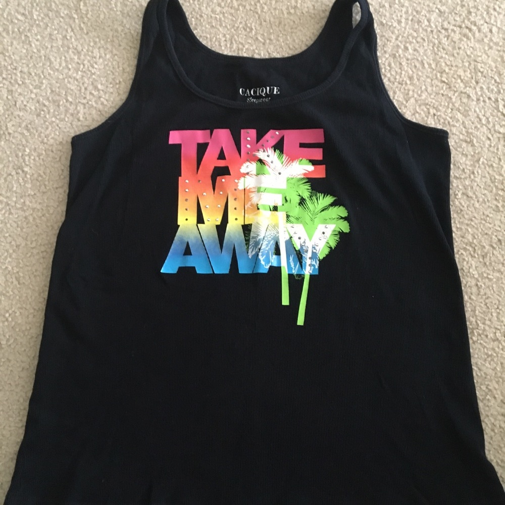 Cacique Sleep Tank Top